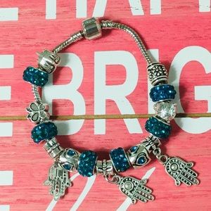 NEW! Turquoise Charm Bracelet